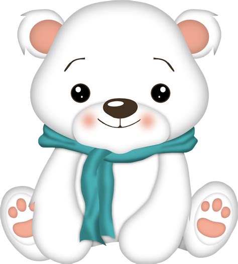 Download Picture Freeuse Download Kawaii Clipart Polar Bear Cute