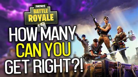 How well do you know your skins? How Well Do YOU Know Fortnite: Battle Royale?! (Fortnite ...