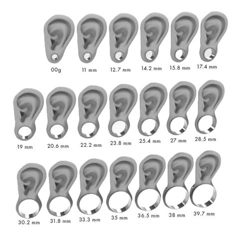 High Quality Titanium Ear Gauges Metal Plugs Sizes 00g And Larger Jewelry By Johan