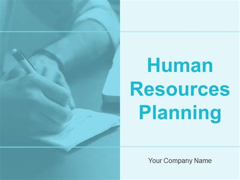 Human Resources Planning Powerpoint Presentation Slides Powerpoint