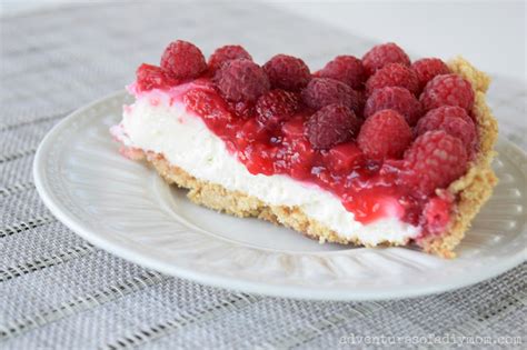 Creamy Raspberry Pie Recipe Adventures Of A Diy Mom