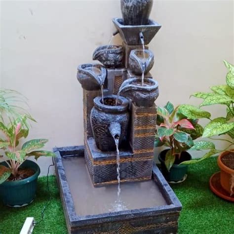 Nah, berikut ini beberapa desain taman air mancur minimalis indah yang bisa anda jadikan inspirasi. Jual air mancur minimalis ukuran kolam 80x60x25 tinggi 120 harga grosir - Kab. Bekasi - Sarang ...