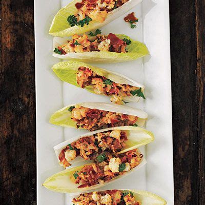 Similarly, the only cooking required for persimmon and brie crostini is toasting the baguette for 10 minutes. 222 best images about appetizers - stuffed endive and ...