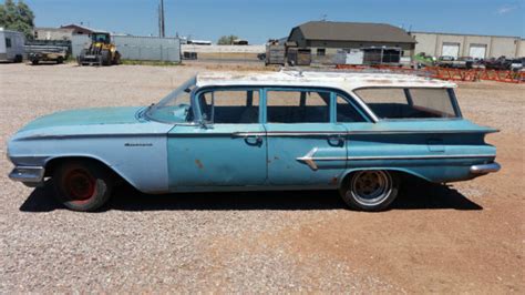 1960 Chevrolet Parkwood Wagon Original Paint Brookwood Kingswood