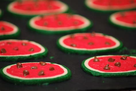 My Story In Recipes Watermelon Cookies