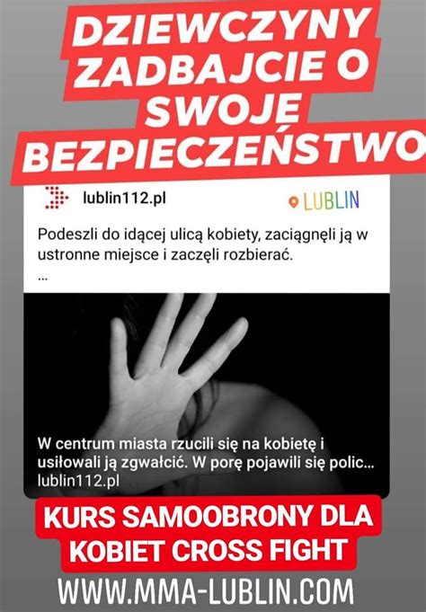 Organizują Szkolenie Z Samoobrony Dla Kobiet Nauczą Jak Uchronić Się Przed Gwałtem Lublin112