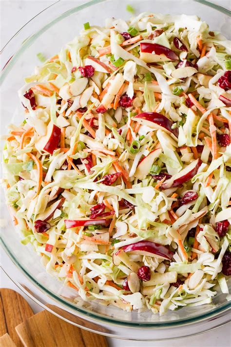 To make this traditional coleslaw. Creamy Apple Coleslaw ( Quick + Easy Recipe) - The Simple ...
