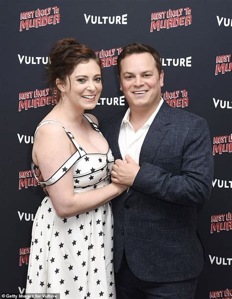 Rachel Bloom Drapes Baby Bump In Red Dress After Announcing Pregnancy