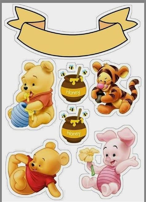 Pin by Candise Bautista on toppers | Cute winnie the pooh, Winnie the