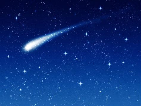 Blue Shooting Star Make A Wish By Clearviewstock Redbubble