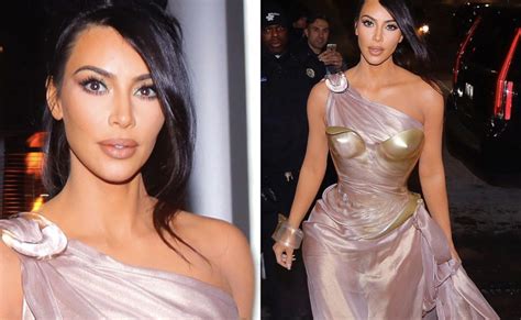 Kim Kardashian Wows At Thierry Mugler S Exhibition Photos