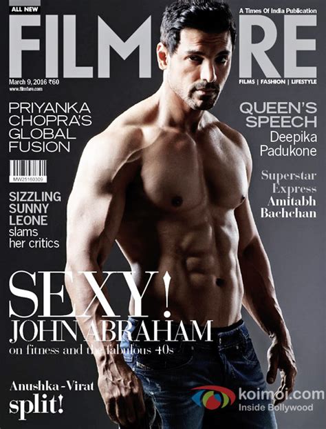 John Abraham Flaunts His Hot Body On Filmfare Cover Koimoi