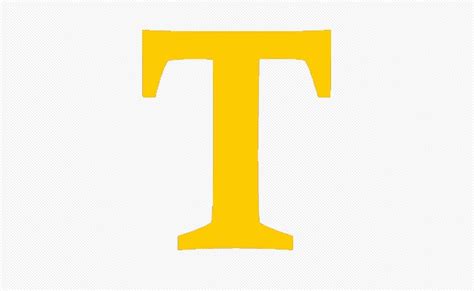 Color Amarillo Yellow Letter T