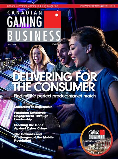Canadian Gaming Business Fall 2015 by MediaEdge - Issuu