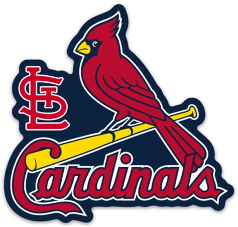 Saint Louis Cardinals Classic Logo Type Cardinal On Baseball Bat Die