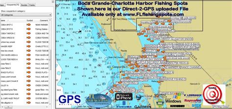 Florida Fishing Maps With Gps Coordinates Floridas 1 Fishing Top