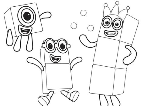 34 New Images 12 Numberblocks Printable Coloring Page
