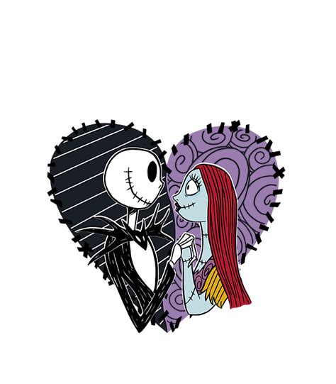 The Nightmare Before Christmas Jack And Sally Together Forever