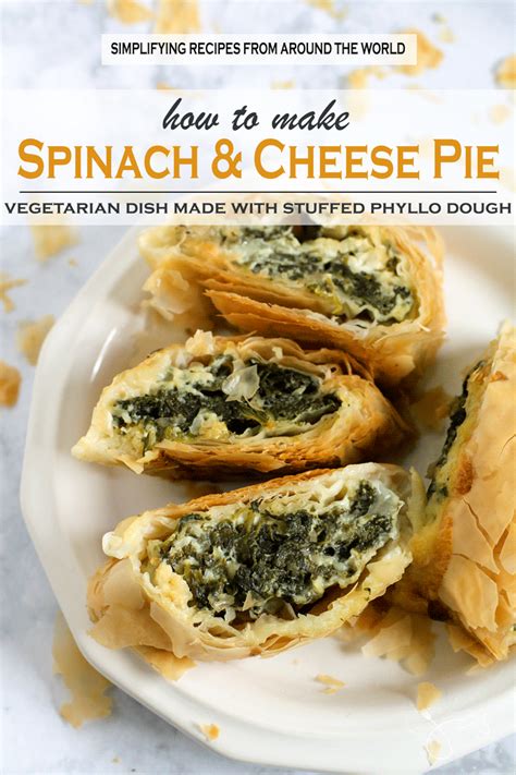 Use a spatula to scrape down any dough. How to Make Spinach and Cheese Phyllo Pie