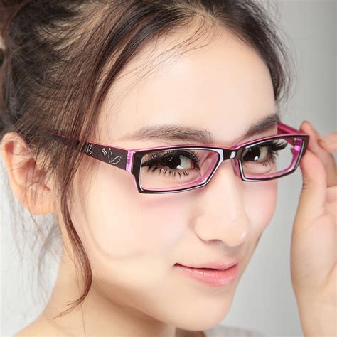 full frame sheet glasses myopia women ultra light glasses fashion eyeglasses frame women s 1096