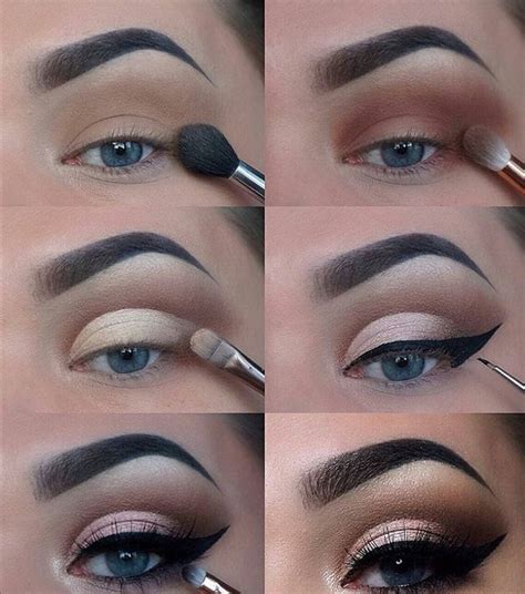 How To Do Eyebrows With Eyeshadow 60 Easy Eye Makeup Tutorial For
