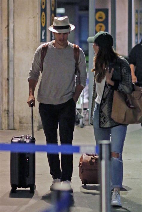 She is an american actress, singer and dancer. MELISSA BENOIST and Chris Wood Arriving in Vancouver 03/29 ...