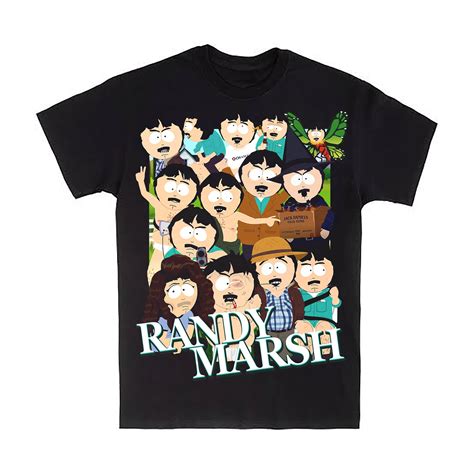 Randy Marsh South Park Custom T Shirt Unisex Mens And Etsy