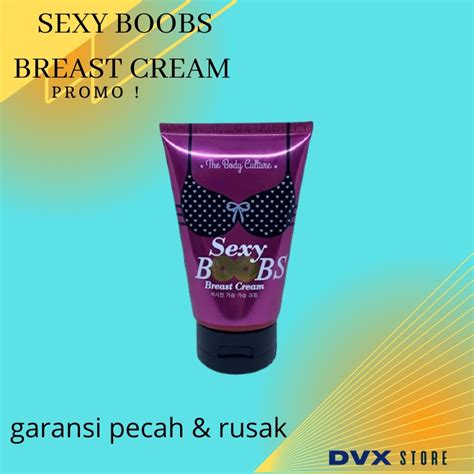 jual sexy boobs breast cream bpom by the body culture krim obat pembe shopee indonesia