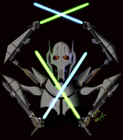 General Grievous Commission By Wolyafa On Deviantart