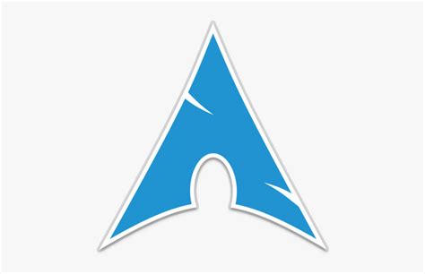 Arch Linux Arch Linux Logo Hd Png Download Kindpng