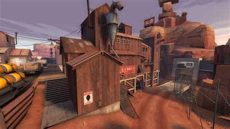 Image Badlands Overlooking Red Base Tf2 Team Fortress Wiki