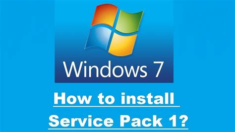 How To Download And Install Windows 7 Service Pack 1 Quick Method Youtube