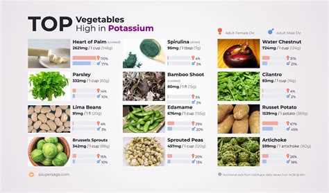 Top Vegetables High In Potassium