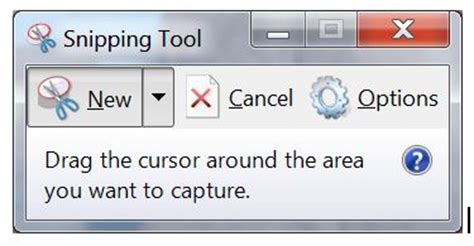 Snipping Tool Windows Givse