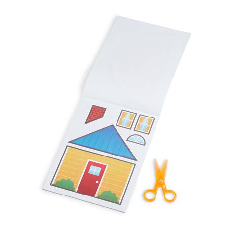 Melissa And Doug Scissor Skills Activity Book With Pair Of Child Safe
