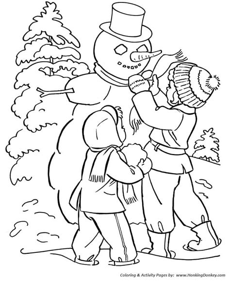 25 Printable Snowman Coloring Pages Anyone Can Enjoy Happier Human