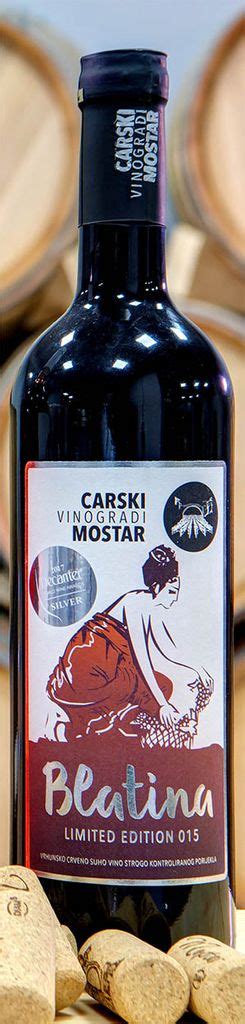 2015 Carski Vinogradi Blatina Limited Edition 015 Bosnia Herzegovina