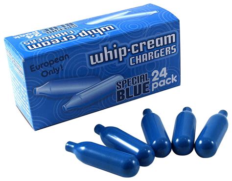 Special Blue N2o Whipped Cream Chargers 24 Count