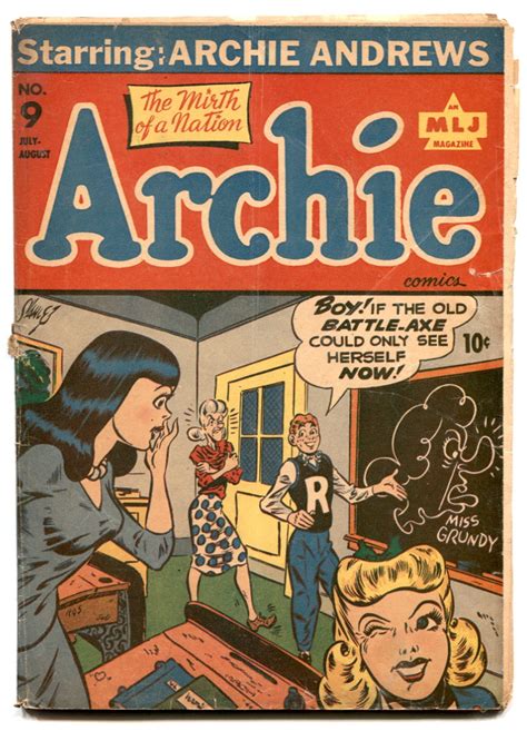 Archie Comics Golden Age Mlj Comic Gga Comic Dta Collectibles