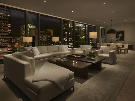 The Times Square Edition Hotel New York Ny Usa Penthouse Living