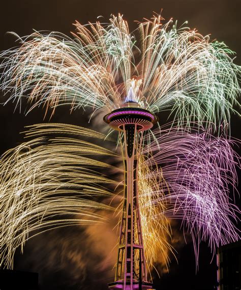 Space Needle New Years Fireworks 2017 10 New Year Fireworks Space