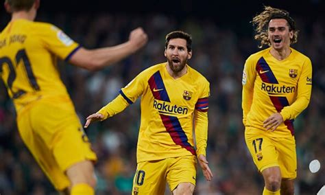 Messi Hizo 3 Asistencias En La Remontada Del Barcelona Al Betis