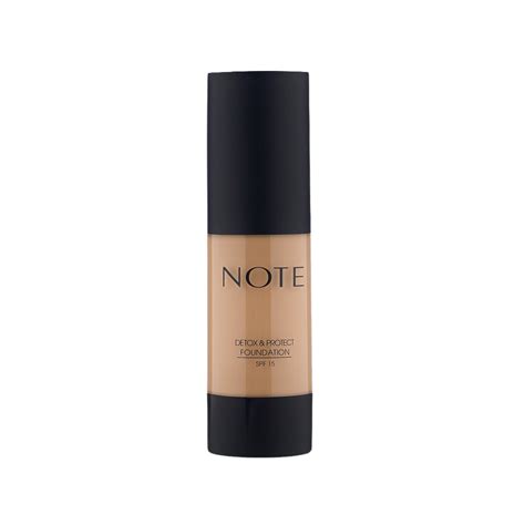 Note Detox And Protect Foundation Spf 15 07 Apricot 35ml