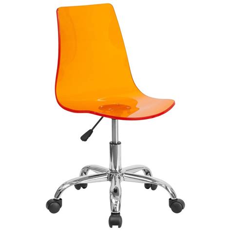 Visit a design center to see more! Salzburg task chair | orange | Chair, Swivel chair, Desk chair