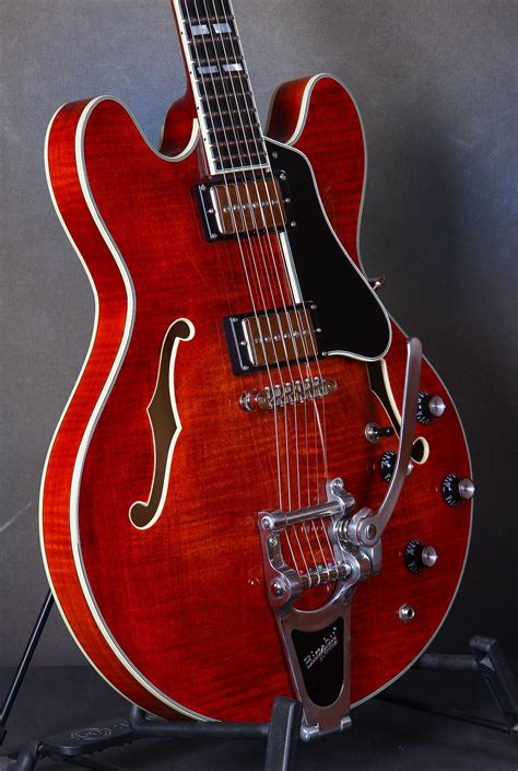 Eastman T B Classic Semi Hollow Electric Guitar Bigsby Stageshop