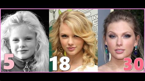 Taylor Swift 2022 Transformation 0 To 30 Years Old Youtube