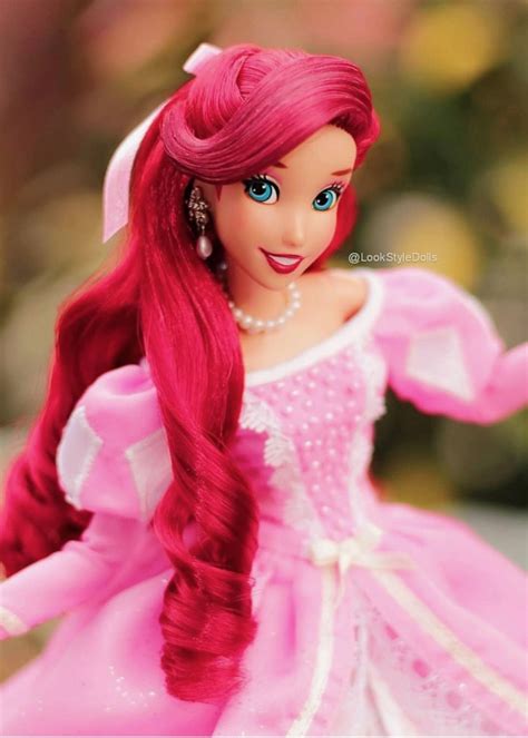 24lookstyledolls Disney Barbie Dolls Disney Dolls Ariel Doll