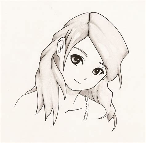 Anime Girl Drawing Easy At Explore