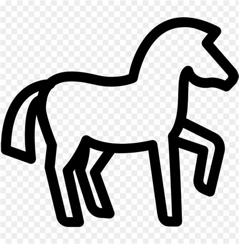 This Icon Represents A Horse Horse Ico Png Image With Transparent