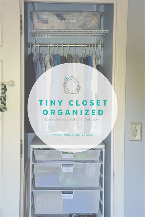 how to organize a small kid's closet | Tiny closet organization, Small closet storage, Closet ...